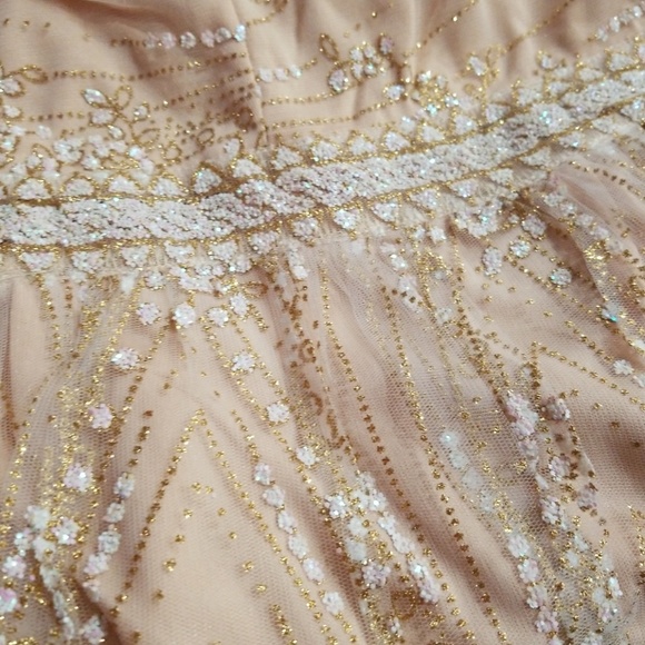 DRESS FORMAL GLAMOUR GIRL STARBURST GOWN - Picture 3 of 3